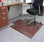 Bamboo Chair Mats - 8/16" Thick